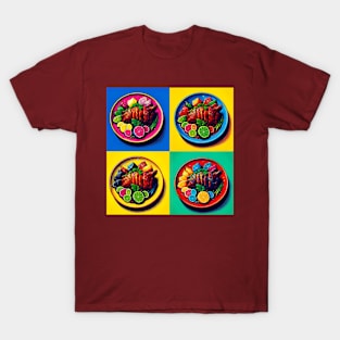 Vibrant Pop Cochinita Pibil Art - Mexican Cuisine T-Shirt